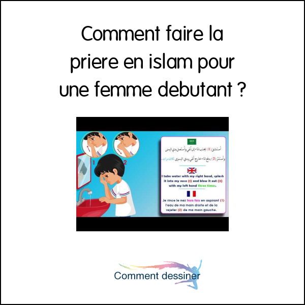 Comment faire la priere en islam pour une femme debutant